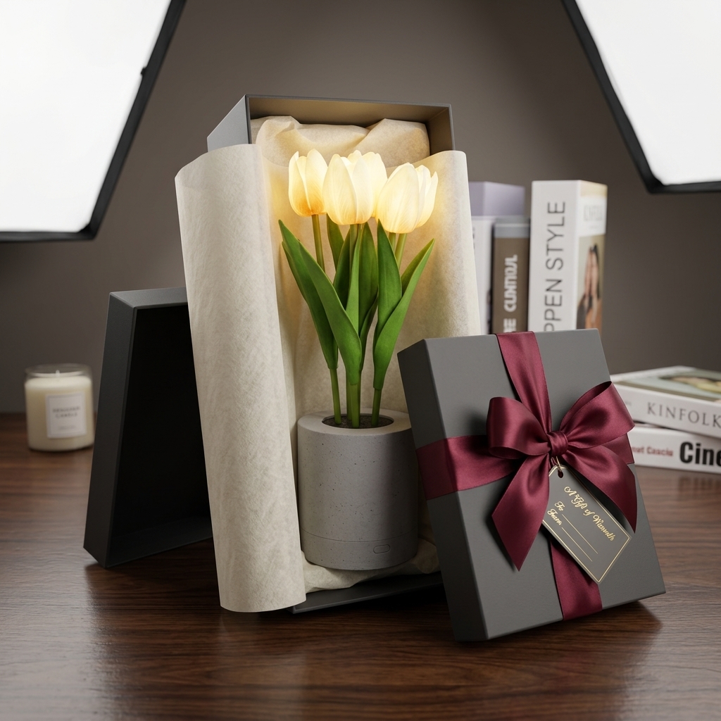 Tulipshine en caja regalo